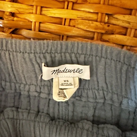 Madewell cropped pull on pants - Picture 3 of 4